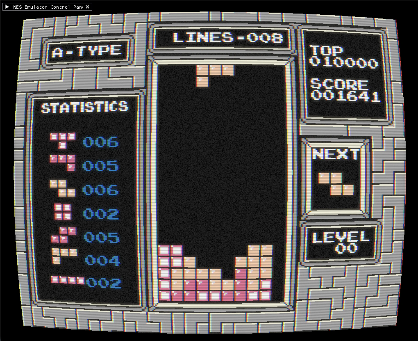 CRT filter demonstration